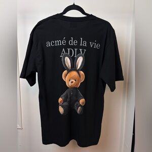 Acné de la vie (ADLV) Teddy Bear Bunny Ears Oversized T-Shirt